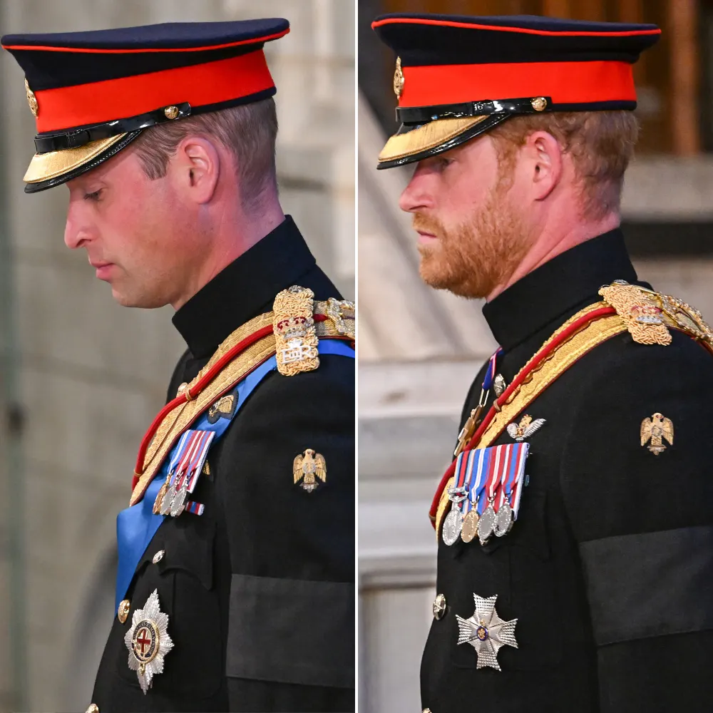 Prince Harry's Military Uniform at Queen Elizabeth II's Vigil Did Not Feature His Grandmother's Initials