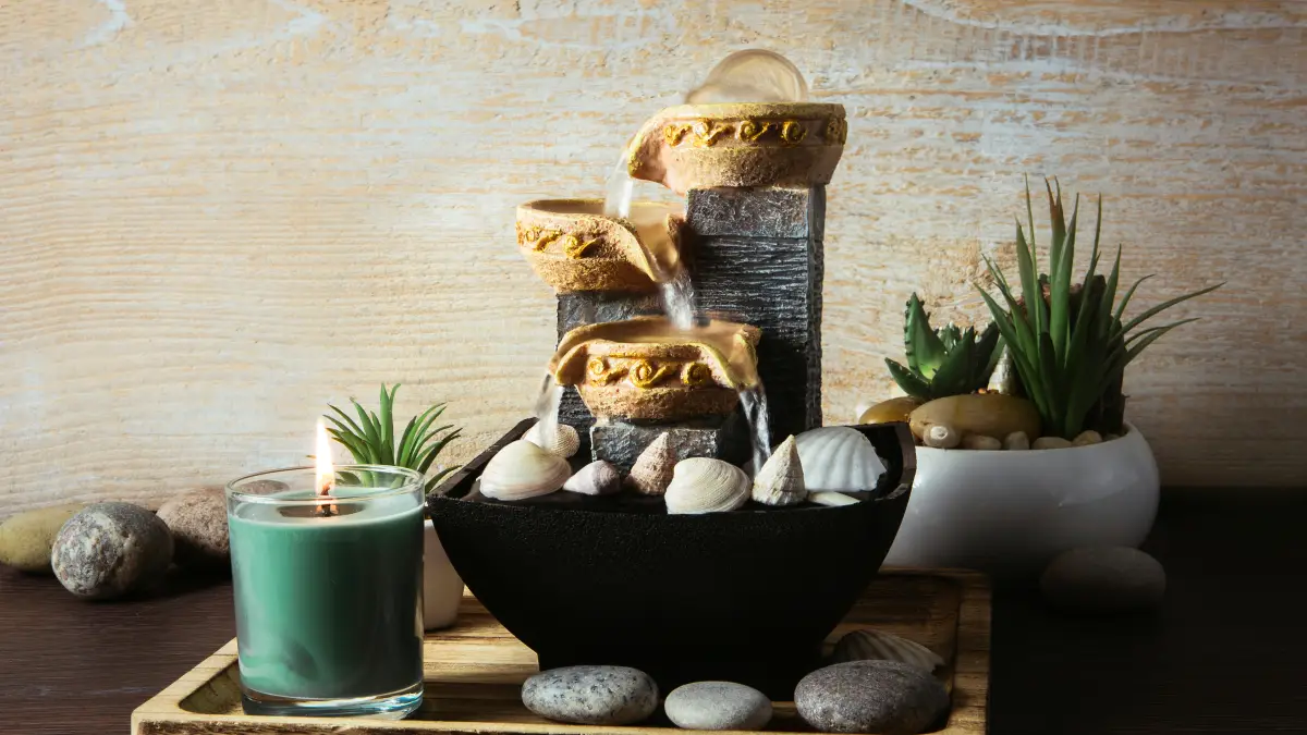 indoor water fountain