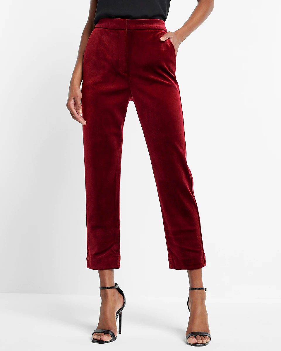 velvet pants