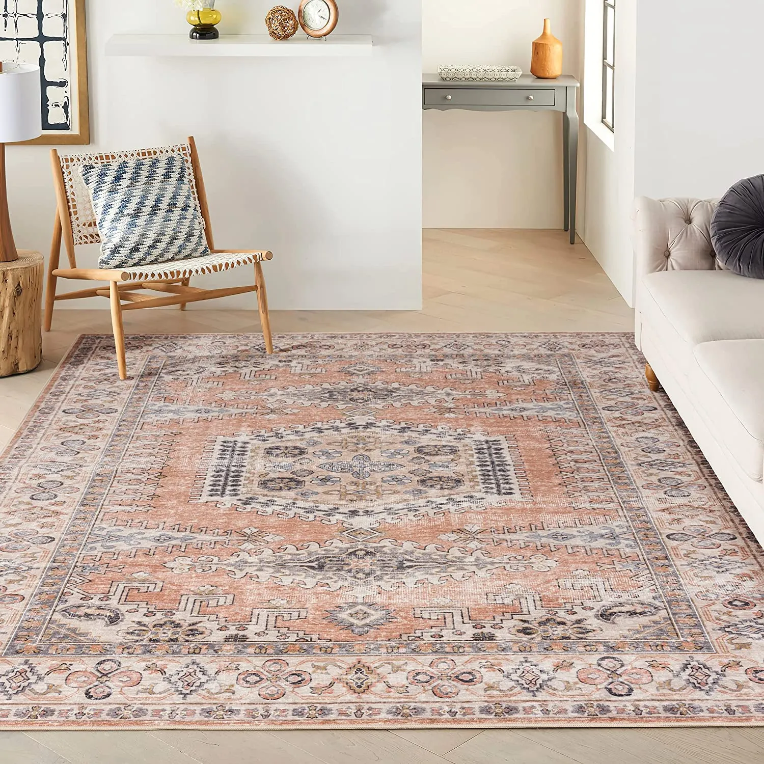 boho area rug Amazon Prime sale