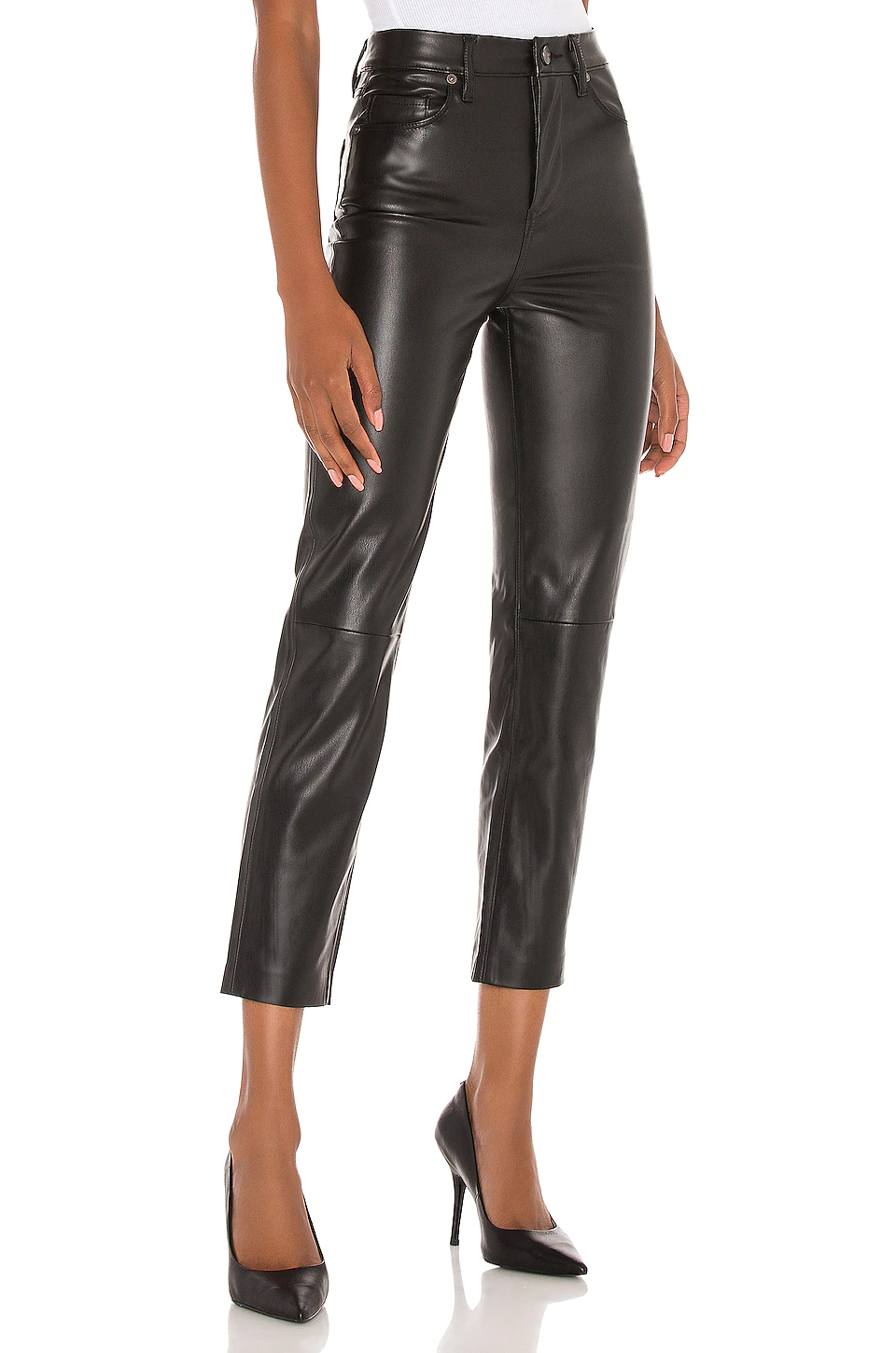 faux leather pants