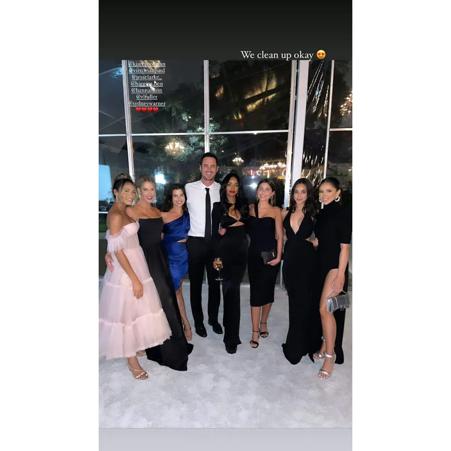 Bachelor Nation Group Shot Natasha Parker Instagram Inside Madison Prewett Wedding to Grant Troutt