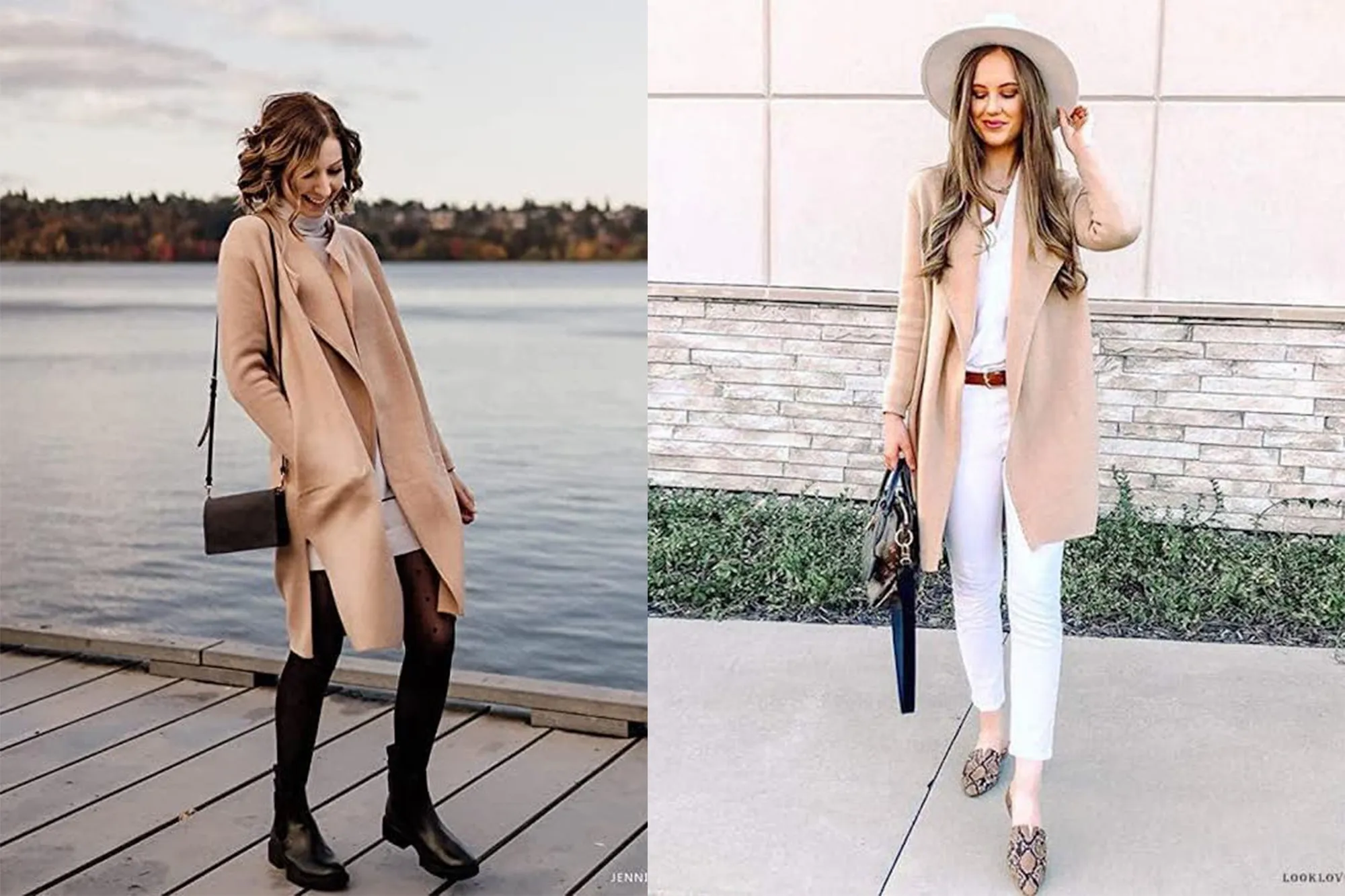 CHICWISH Women's Open Front Knit Coat Cardigan