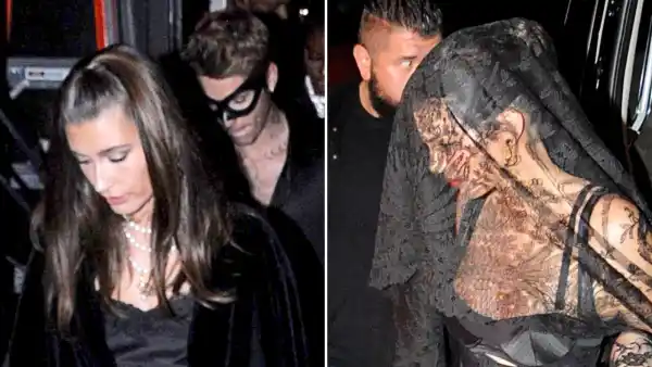 Justin and Hailey Bieber, Kendall Jenner Attend Doja Cat's 'Eyes Wide Shut' Birthday Party In Sexy, Lingerie-Inspired Outfits: Photos