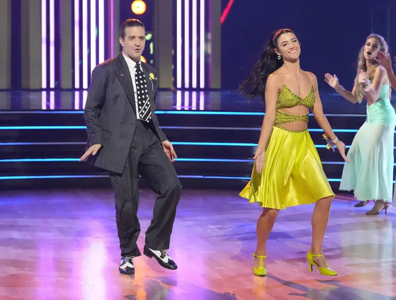 Charli D'Amelio and Mark Ballas DWTS Dancing with the Stars Episode 6 Stars Stories Week Prom Night