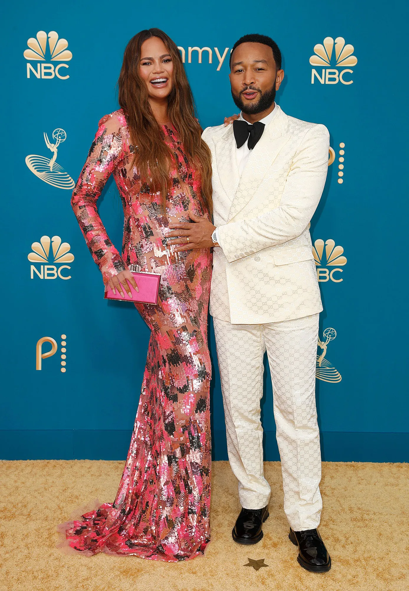 Chrissy Teigen and John Legend&rsquo;s Funniest Trolling Moments arrive for the 59th annual Grammy Awards in Los Angeles, California, United States - 12 Feb 2017