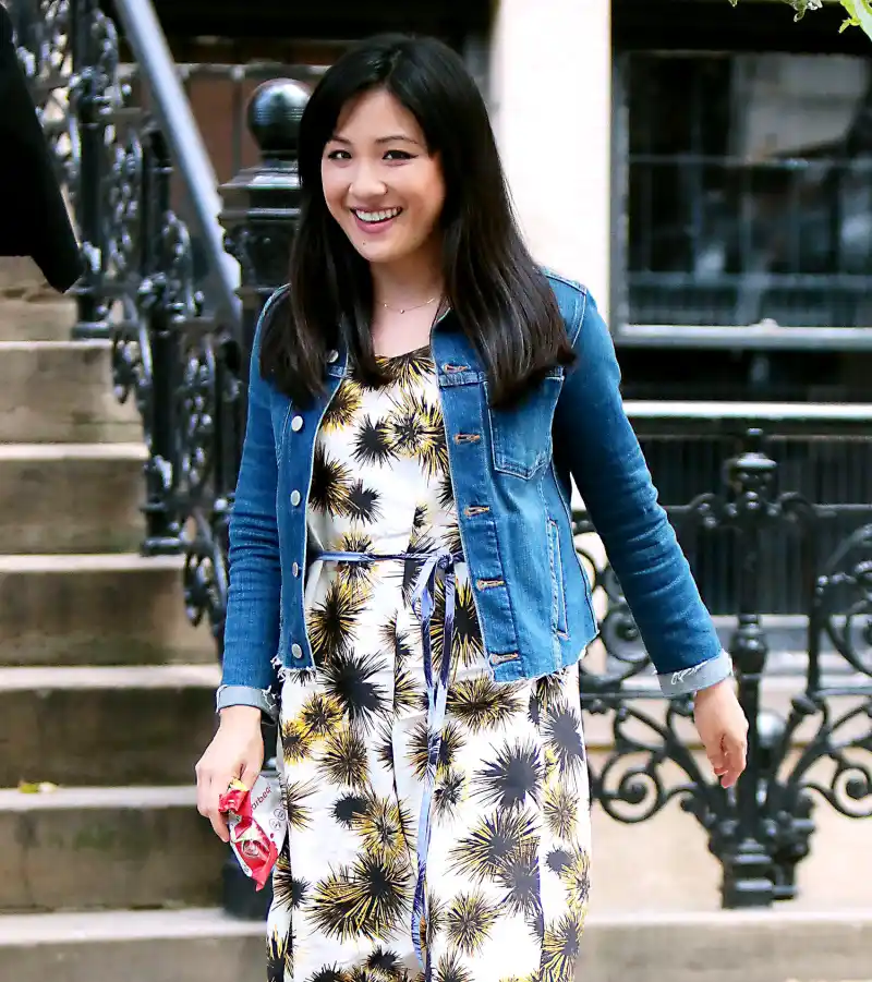 Constance Wu’s Book ‘Making a Scene’ Addresses Rape, Fresh Off the Boat Controversy, Being a Sexual Harasser and More 9 posing at the 'Lyle, Lyle, Crocodile' on set filming, New York, USA