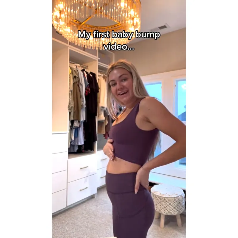 'Dancing With the Stars' Pro Lindsay Arnold's Baby Bump Album Ahead of 2nd Child’s Arrival: Pregnancy Pics
