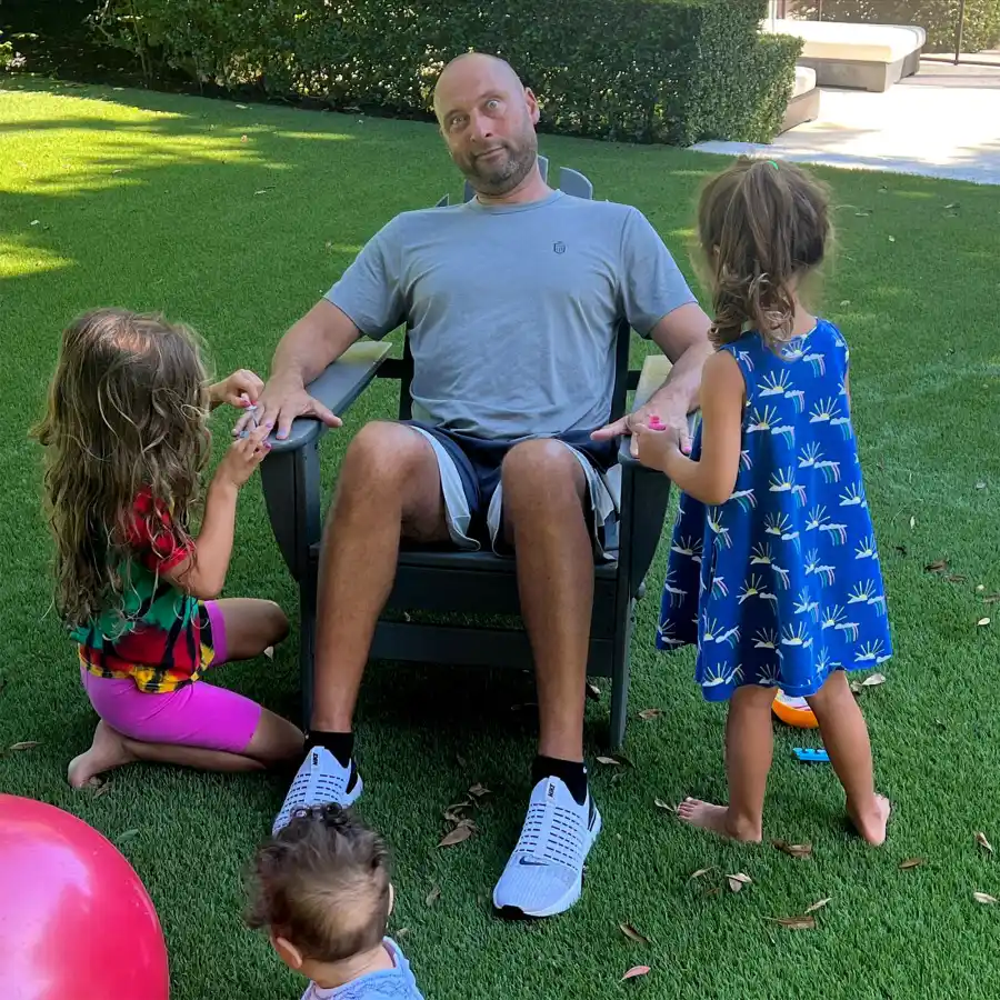 Derek Jeter Family Album With 3 Daughters