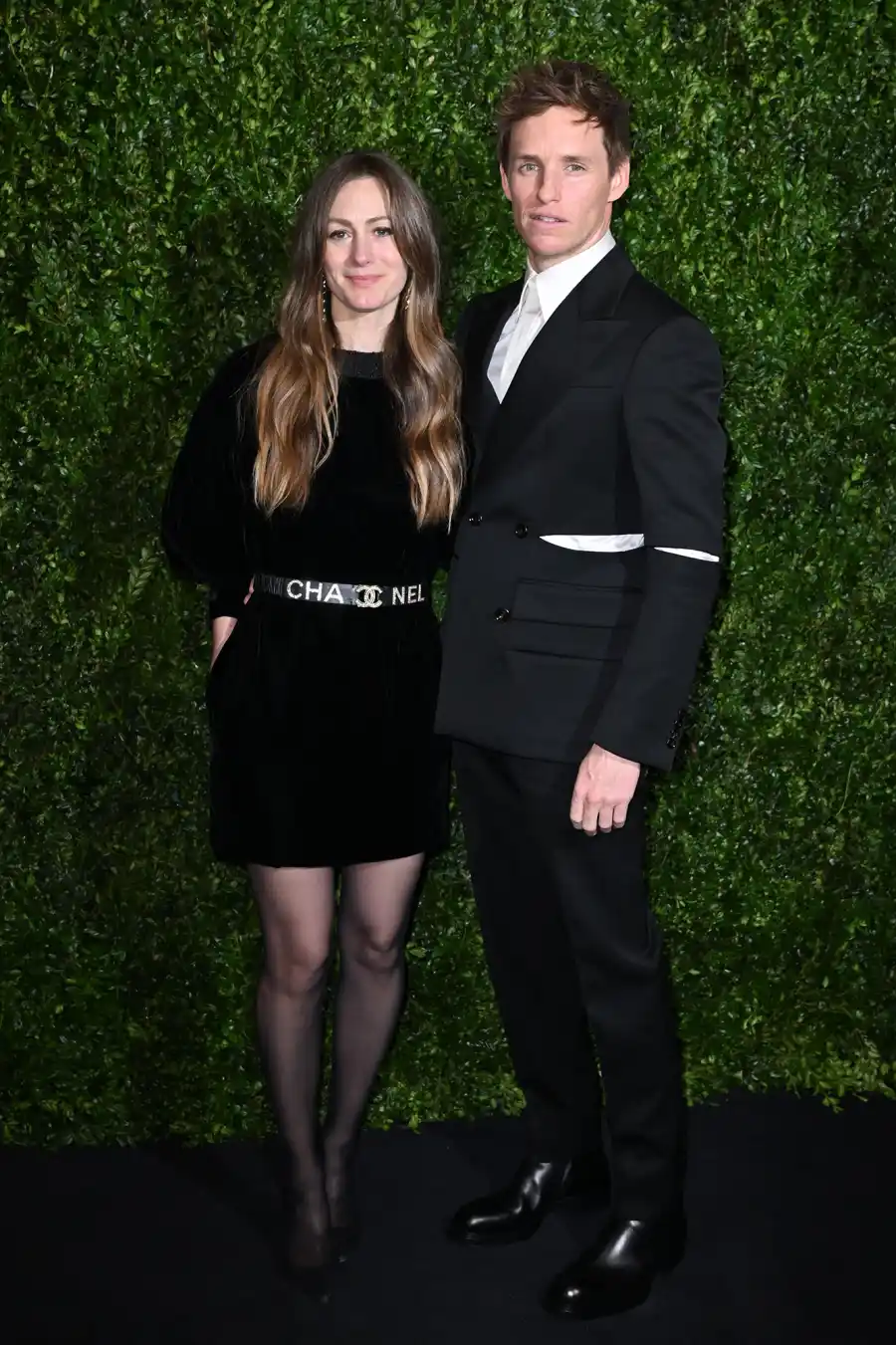 Hannah Bagshawe and Eddie Redmayne