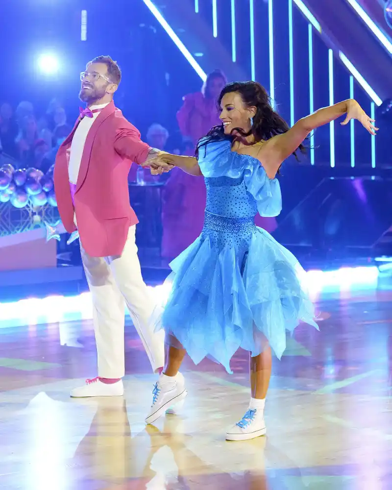 Heidi D'Amelio and Artem Chigvintsev DWTS Dancing with the Stars Episode 6 Stars Stories Week Prom Night