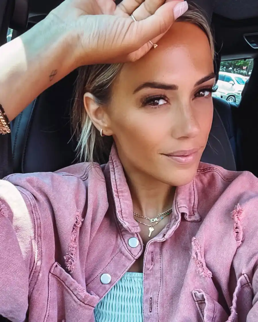 Her Ampersand Tattoo Instagram Jana Kramer Shattered a Door After Mike Caussin Split Revelations From Red Table Talk Interview