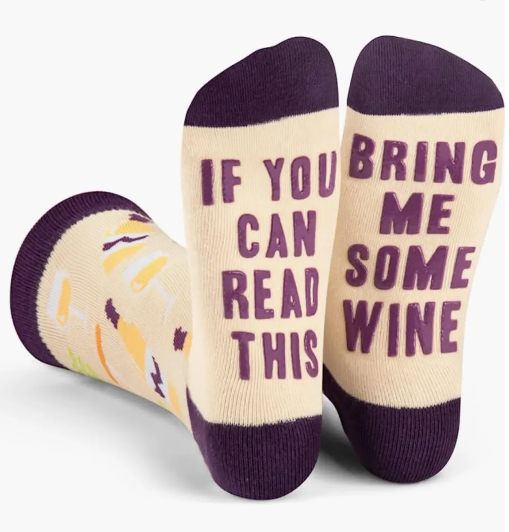 If You Can Read This - Funny Socks
