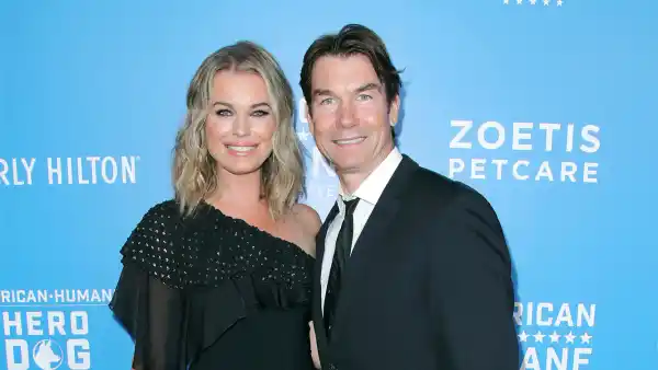 Jerry O’Connell Jokes He Had ‘1 Shot’ to Sell Himself to Wife Rebecca Romijn- ‘I’m Still Processing That One’ 001 at the American Humane Dog Awards, Los Angeles, USA - 29 Sep 2018