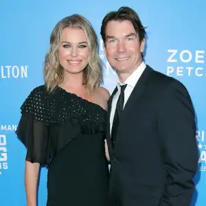 Jerry O’Connell Jokes He Had ‘1 Shot’ to Sell Himself to Wife Rebecca Romijn- ‘I’m Still Processing That One’ 001 at the American Humane Dog Awards, Los Angeles, USA - 29 Sep 2018
