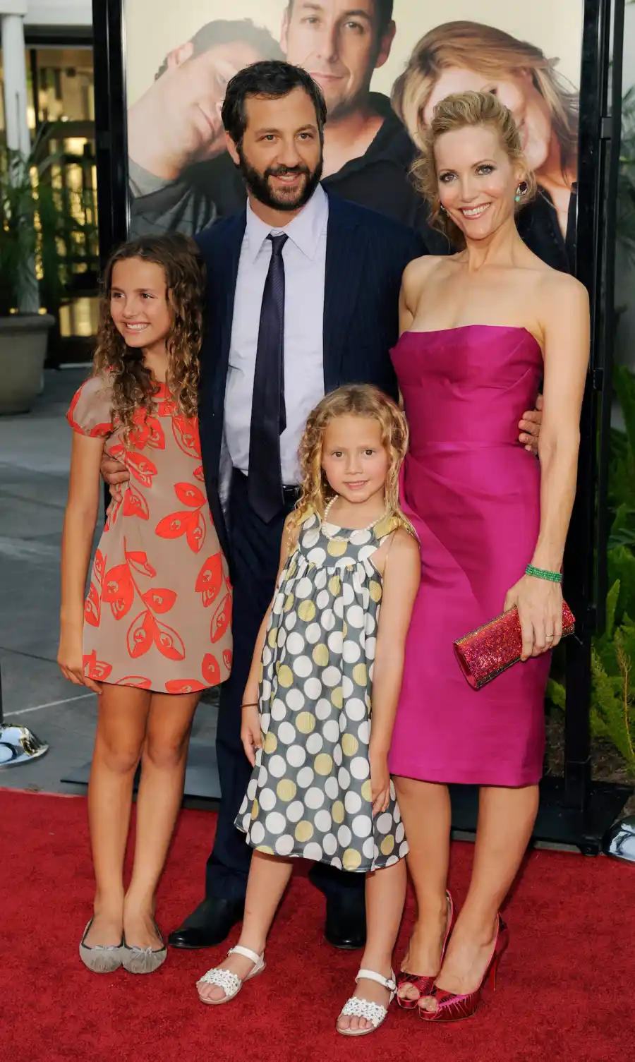 Judd Apatow, Leslie Mann, Maude Apatow, Iris Apatow