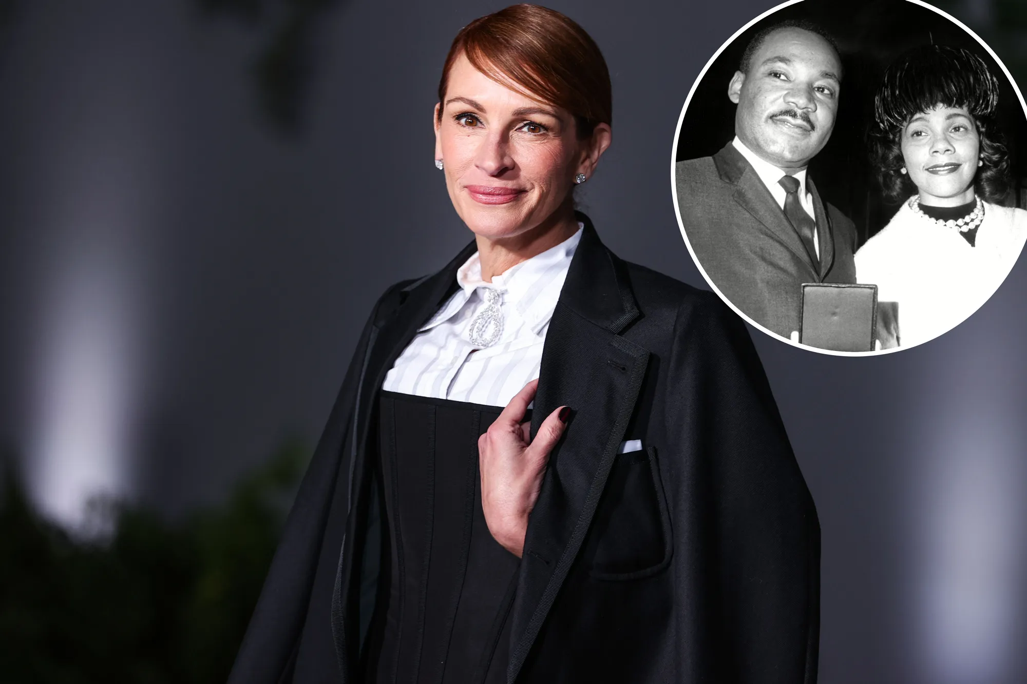 Julia Roberts Reveals Martin Luther King Jr. and Wife Coretta Scott King Paid the Hospital Bill for Her Birth