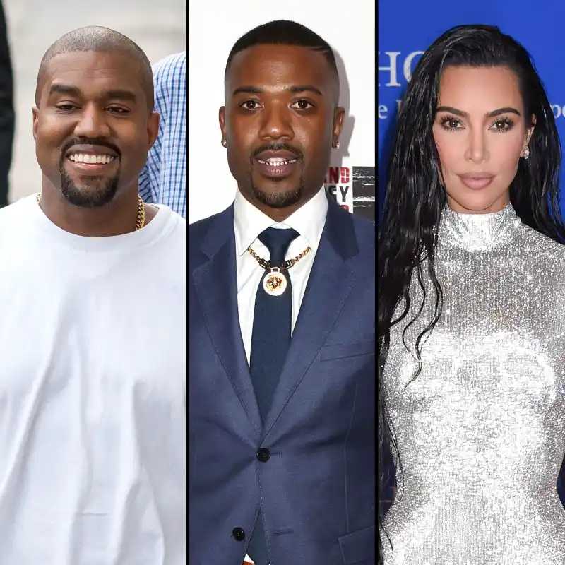 Kanye West and Ray J Reunite at a Red Carpet Following Kim Kardashian Sex Tape Drama