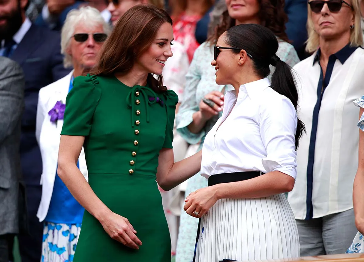 Kate Middleton Meghan Markle Olive Branch