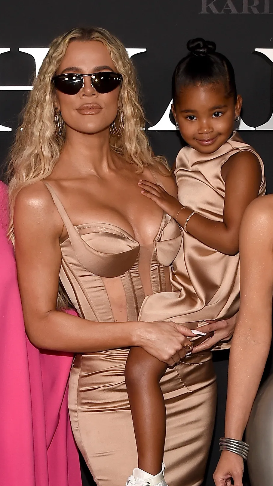 Khloe Kardashian and True