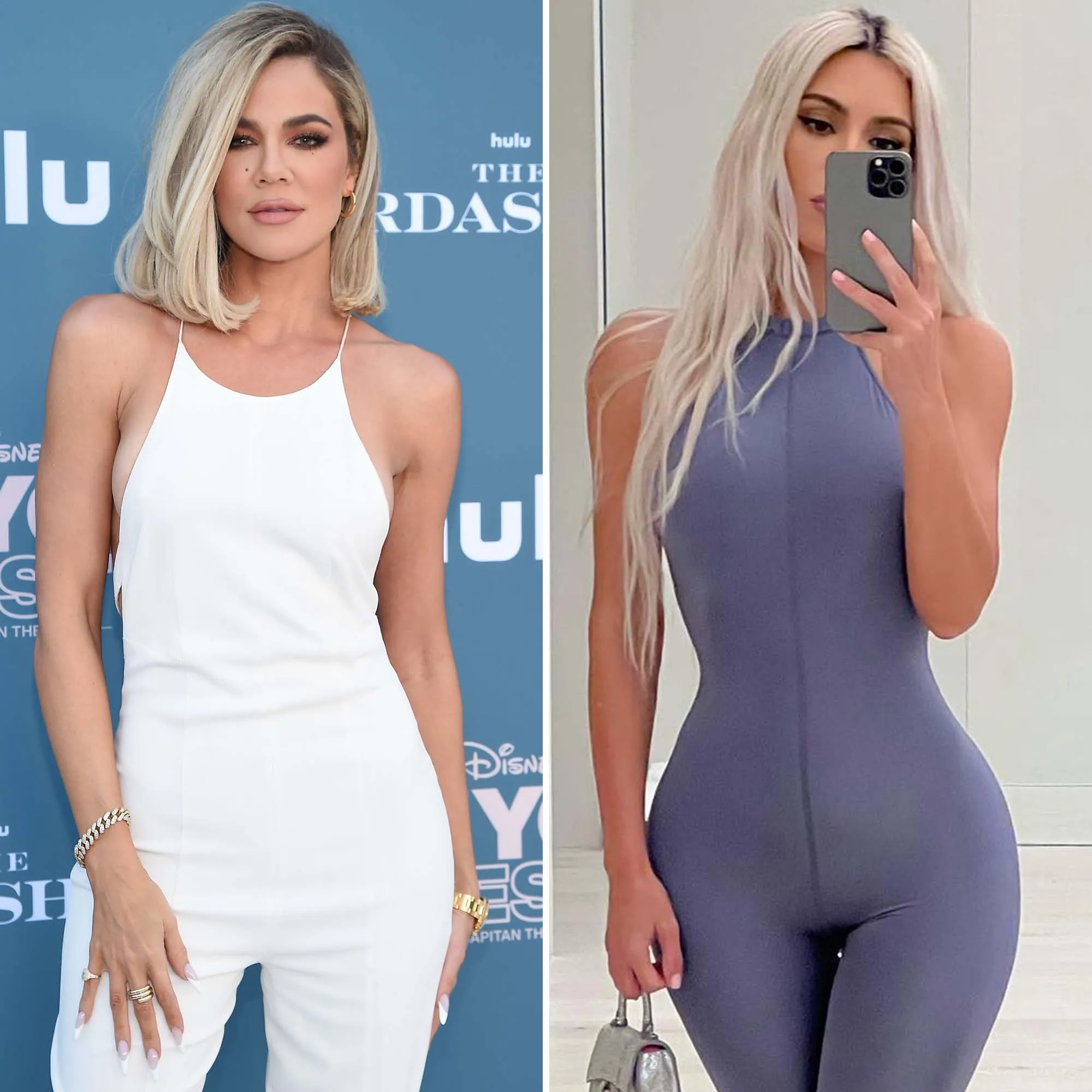 Khloe Kardashian Trolls Sister Kim Stealing Look