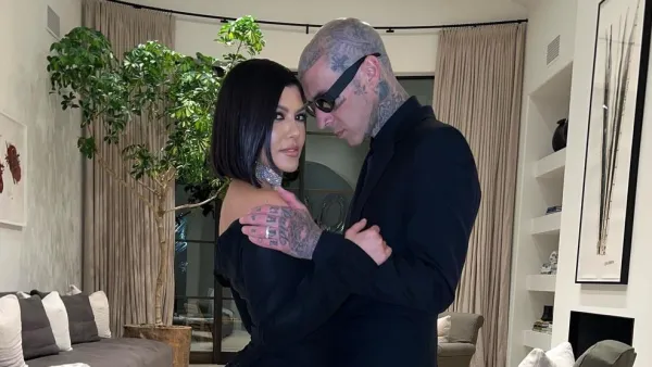 Kourtney Kardashian and Travis Barker 2