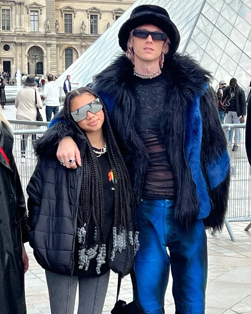 Machine Gun Kelly and Megan Fox Take His Daughter Casie on Her 1st European Tour: See Photos