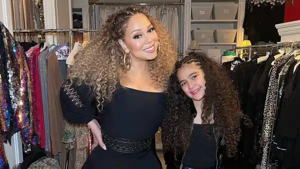 Mariah Carey and Her Daughter Rock Matching Braided Hairstyles 002