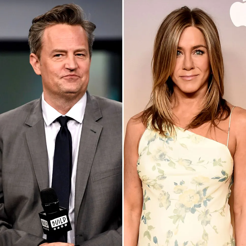 Matthew Perry &lsquo;Worried&rsquo; Jennifer Aniston &lsquo;Enormously&rsquo; on &lsquo;Friends&rsquo; Set