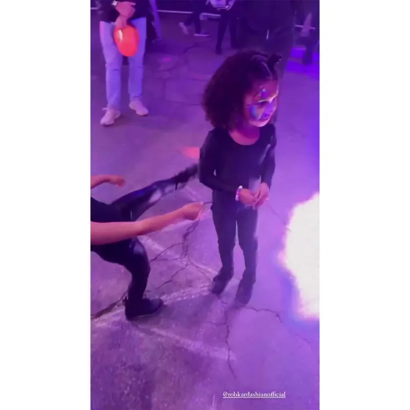 Meow! Khloe Kardashian and True Thompson Rock Matching Black Cat Costumes