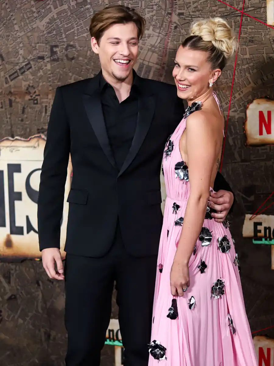 Millie Bobby Brown and Jake Bongiovi Enola Holmes 2 Louis Vuitton 5