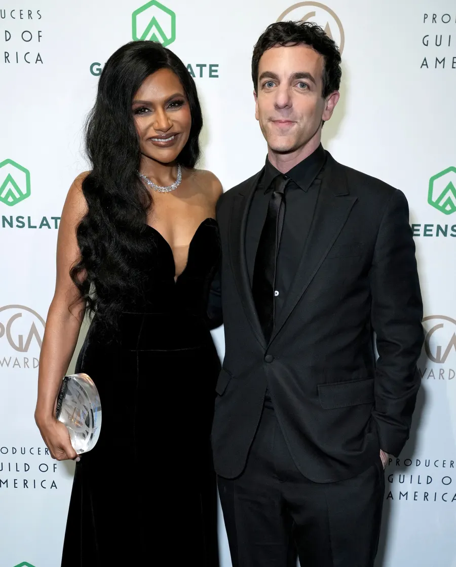 Mindy Kaling and BJ Novak
