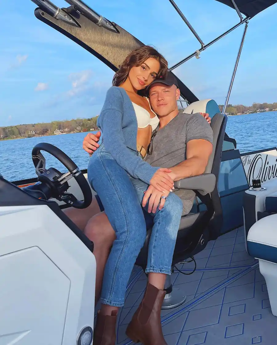 Model Olivia Culpo and Carolina Panthers Christian McCaffrey’s Relationship Timeline