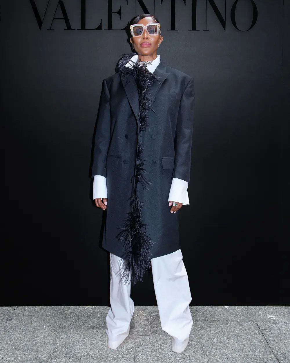 Naomi Campbell Valentino