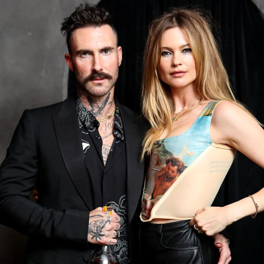 Pregnant Behati Prinsloo Baby Bump Album Ahead of 3rd Child With Adam Levine