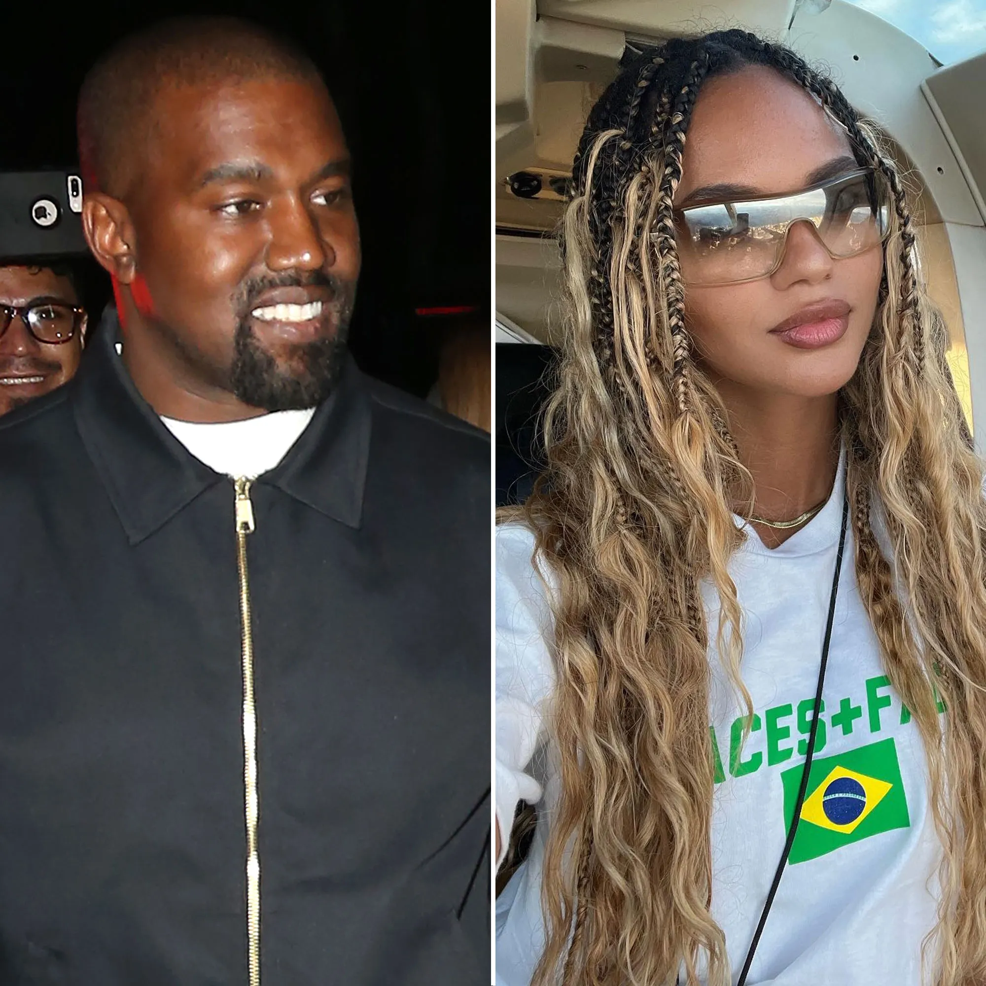 Promo Kanye West Packs on the PDA With Model Juliana Nalu Amid Anti-Semitism Scandal