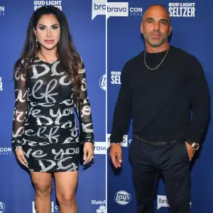Jennifer Aydin and Joe Gorga at BravoCon 2022