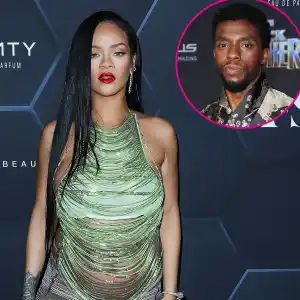 Rihanna Previews New Tribute Song for Chadwick Boseman From 'Black Panther- Wakanda Forever,' 006 (FILE) Rihanna Gives Birth To First Baby with A$AP Rocky, Goya Studios, Hollywood, Los Angeles, California, United States - 19 May 2022