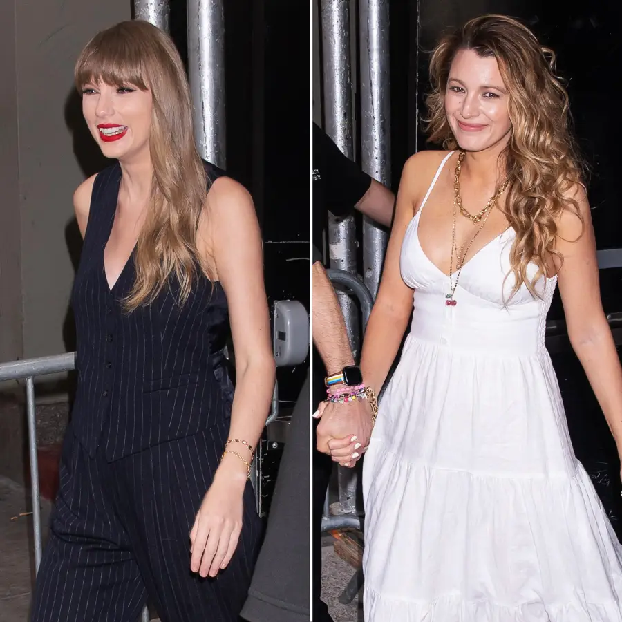 Taylor:Blake Friendship Taylor Swift, Blake Lively arriving at the Tribeca Film Festival - 'Tribeca Talks' With Taylor Swift - Arrivals017