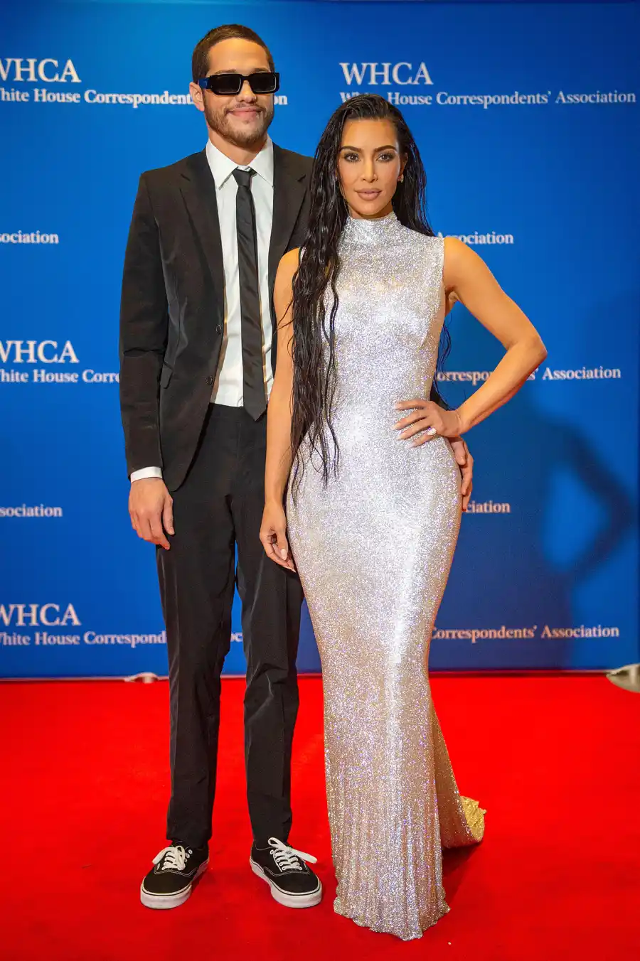 Their Red Carpet Appearance Kim Kardashian Joked About Pete Davidson Being Such a Diva Ahead of Split