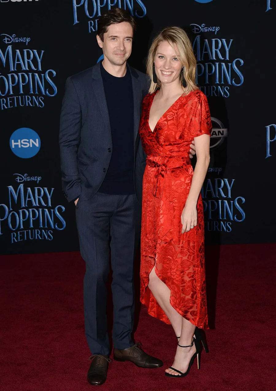 Topher Grace, Wife Ashley Hinshaws Relationship Timeline