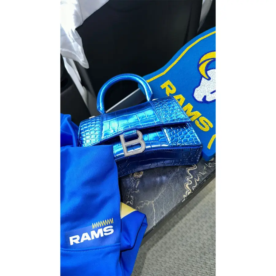 Tough Crowd! Kim K. Gets Booed While Attending L.A. Rams Game With Saint