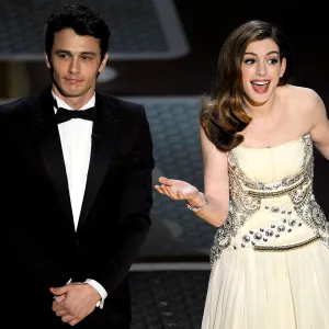 We ‘Sucked’! Anne Hathaway Remembers Cohosting Oscars With James Franco