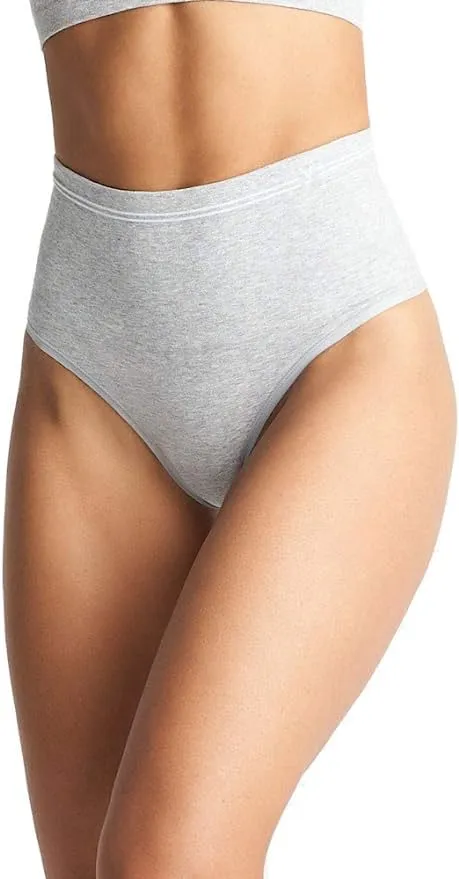 Yummie Women's Cotton Seamless Shapewear Thong