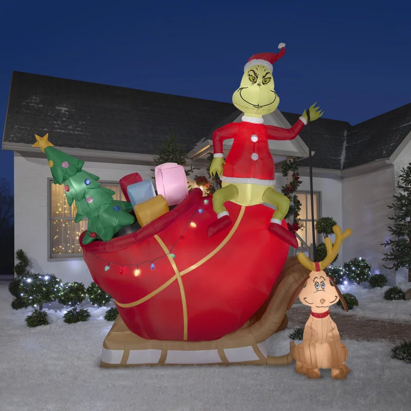 inflatable Grinch