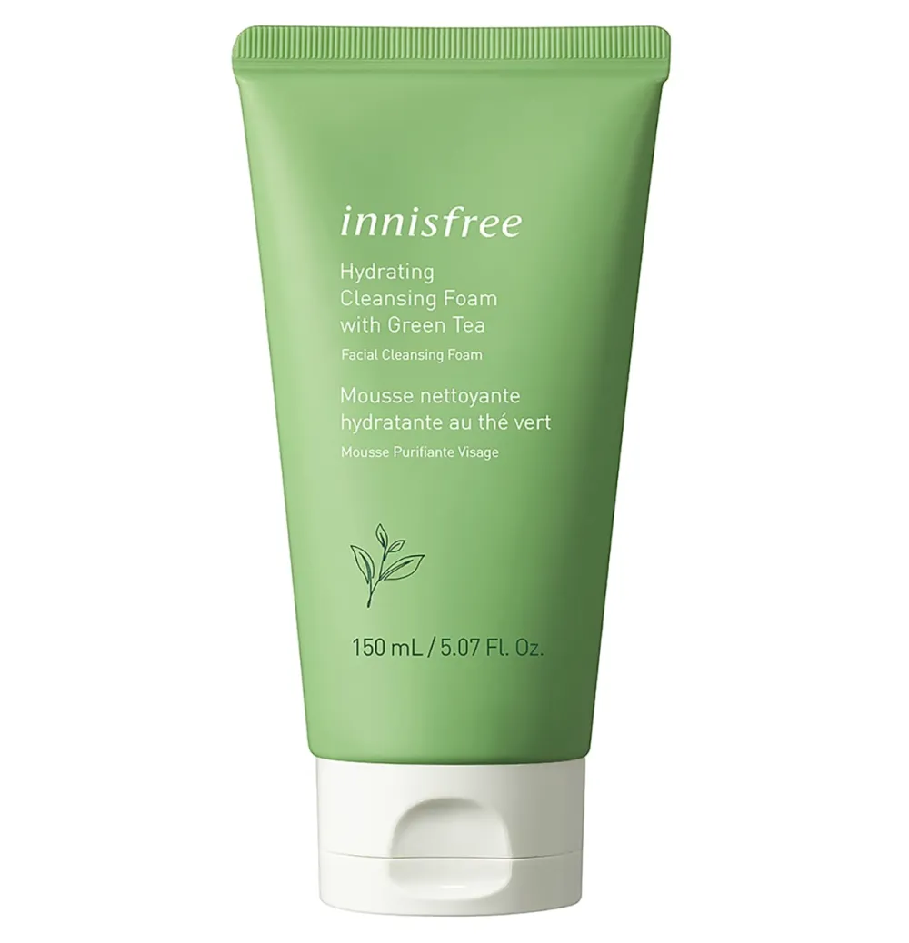 innisfree Green Tea Hydrating Cleansing Foam