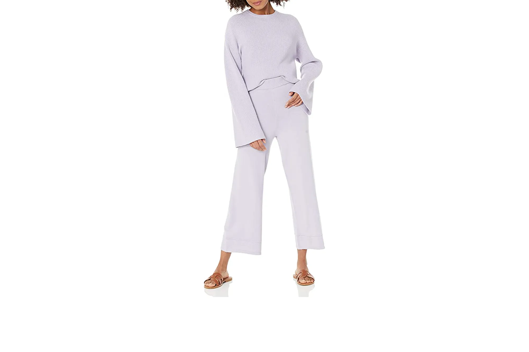 lavender sweater set