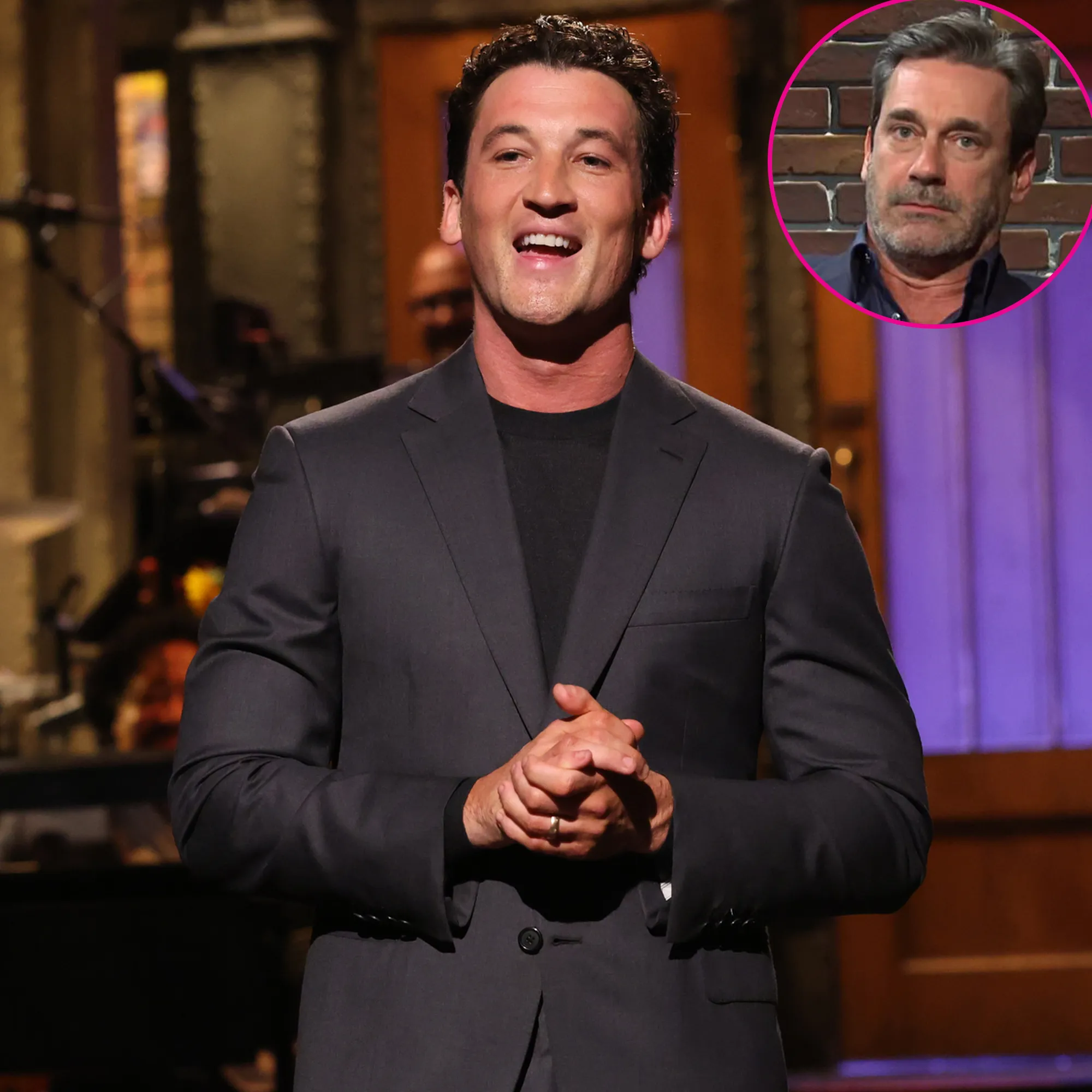 Miles Teller Jokes About Pushing Himself to the 'Absolute Limit' for 'Top Gun' on ‘SNL’ — With Jon Hamm Cameo