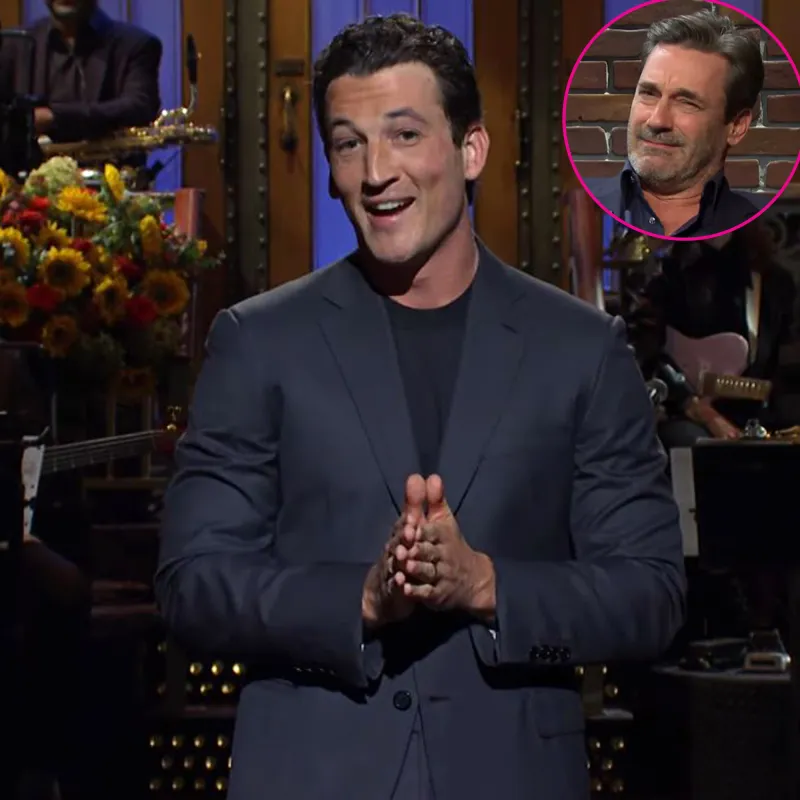 Miles Teller Jokes About Pushing Himself to the 'Absolute Limit' for 'Top Gun' on ‘SNL’ — With Jon Hamm Cameo