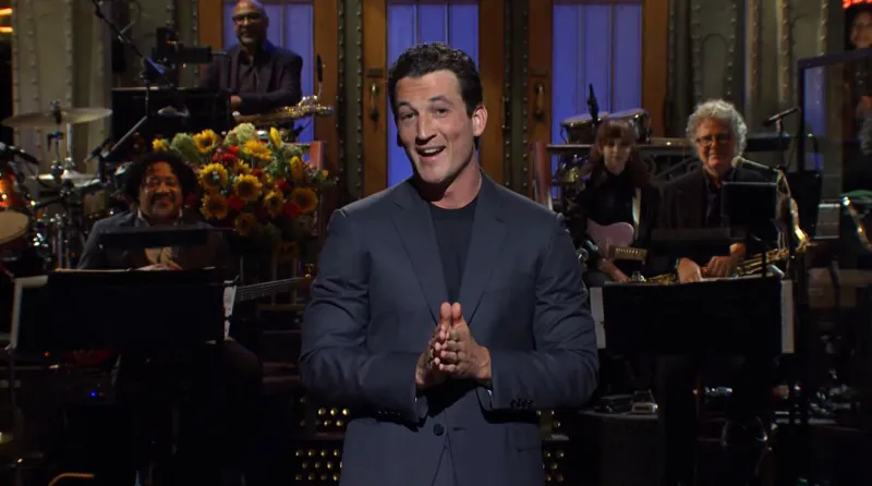 Miles Teller Jokes About Pushing Himself to the 'Absolute Limit' for 'Top Gun' on ‘SNL’ — With Jon Hamm Cameo
